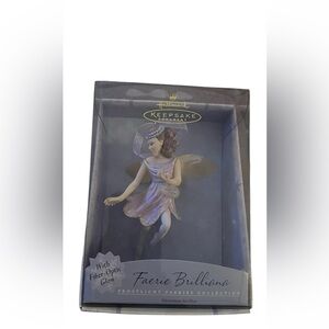 New  Hallmark Keepsake 2001 Fairy Faerie Brilliana Christmas Ornament